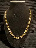 10K Italian Gold Figaro Chain