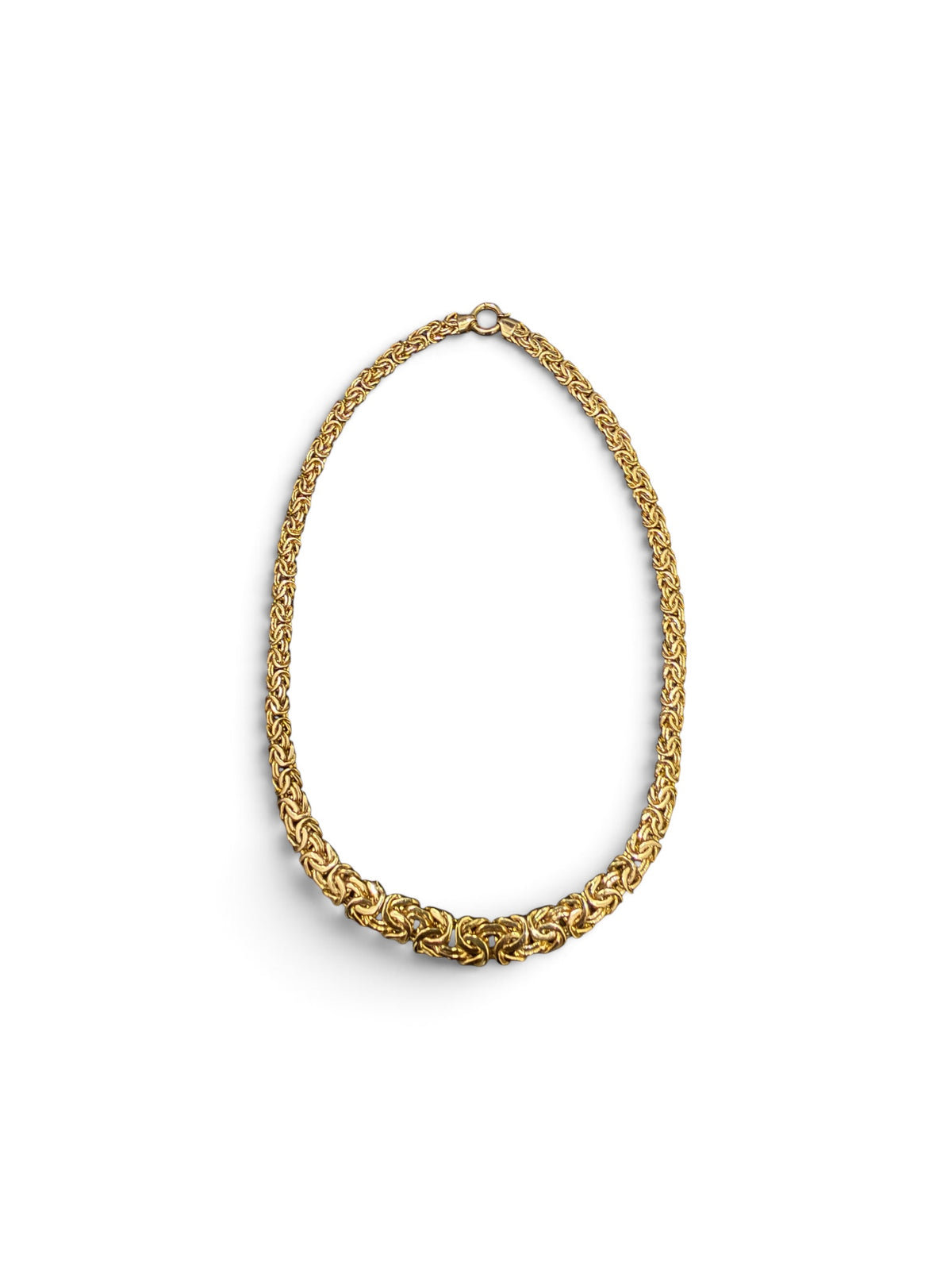 10K Italian Gold Byzantine Chain
