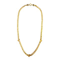10K Gold Chinese Link Heart Chain