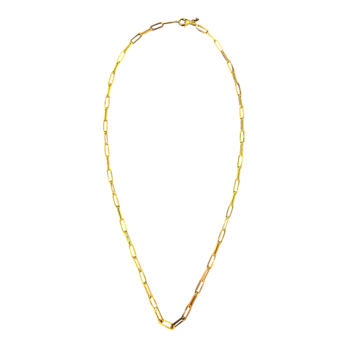 10K Gold Paperclip Chain